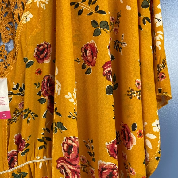 🍉Floral Kimono Open Cardigan size Medium - Picture 2 of 5